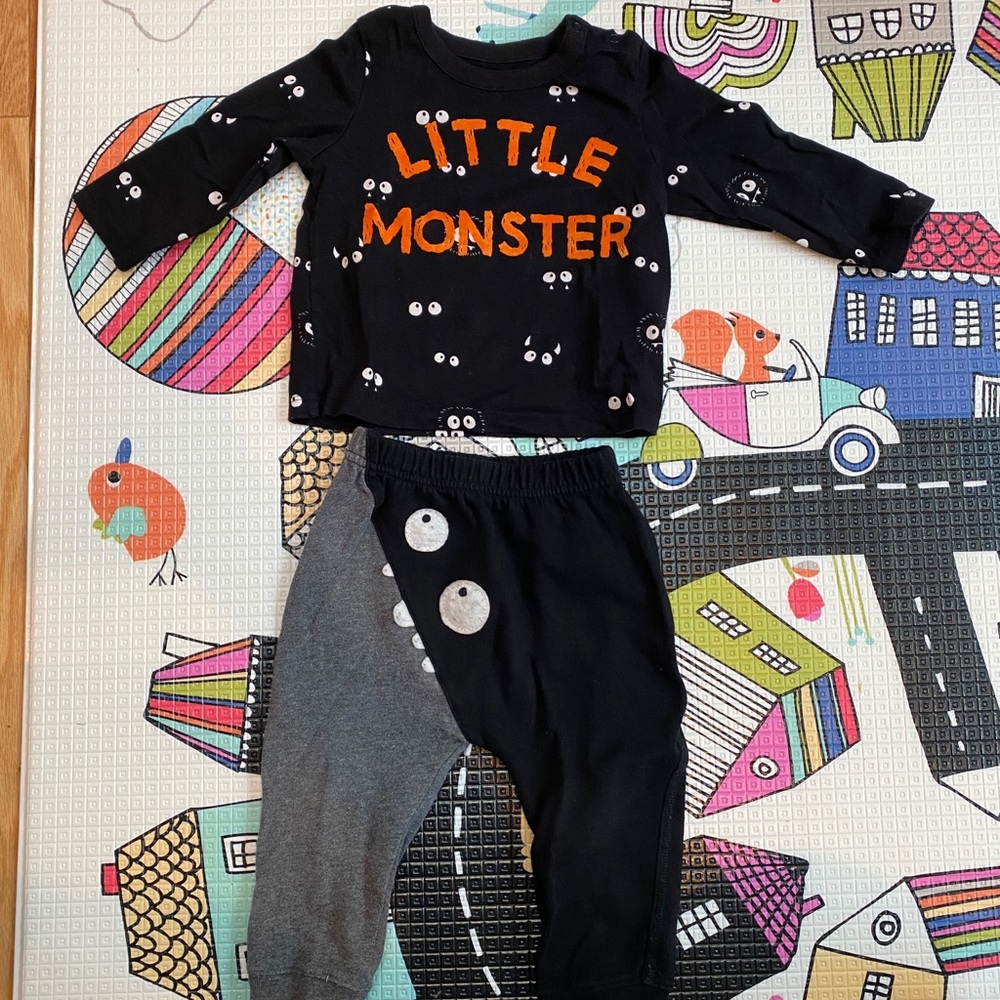 Baby:Toddler little monster outfit